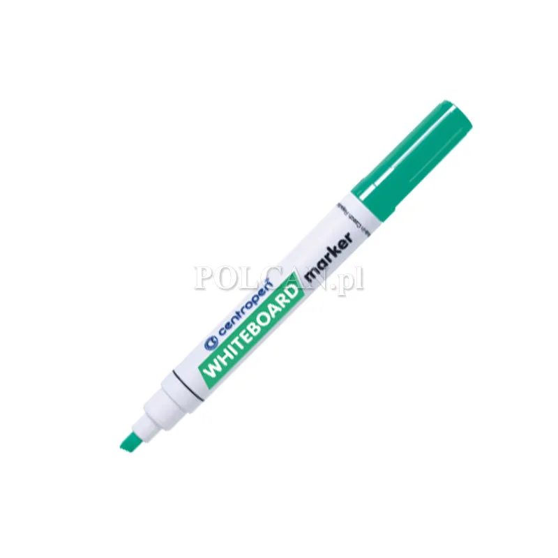 Centropen Marker sucho�cieralny Whiteboard 8569 ZIELONY K/� 10szt 8595013615607