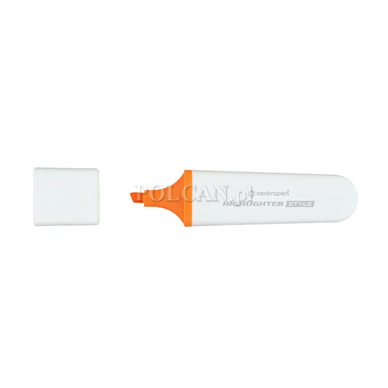 Centropen Zakre�lacz Highlighter STYLE FLUO 6252 POMARA�CZOWY 10szt 8595013637593