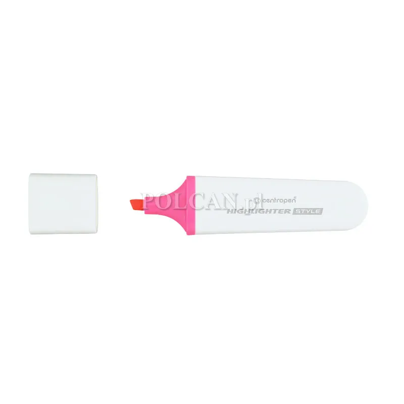 Centropen Zakre�lacz Highlighter STYLE FLUO 6252 RӯOWY 10szt 8595013637609