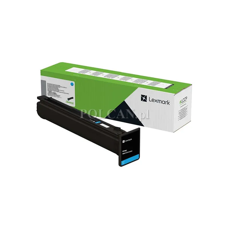 Toner Lexmark do CX833se/CX950se/CX951se | 46 900 str. | cyan 79L2HC0