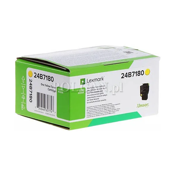 Toner Lexmark do C2240/XC2235 | 6 000 str. | yellow 24B7180