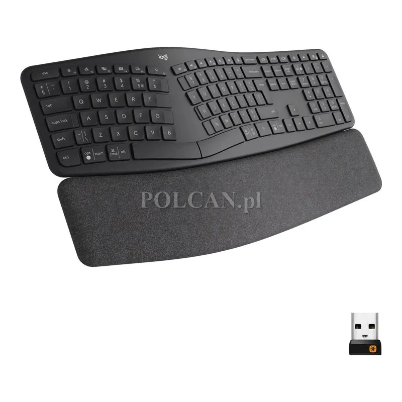 Logitech klawiatura K860  | bezprzewodowa | USB | black/grey 920-010108
