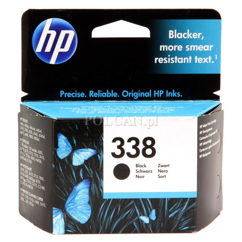 Tusz HP 338 do Deskjet 460/6540/6620, PSC 1610 | 480 str. | black C8765EE