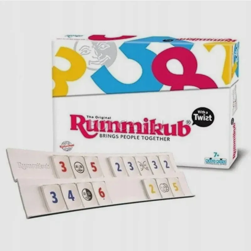 Gra planszowa RUMMIKUB 3w1 LMD8613