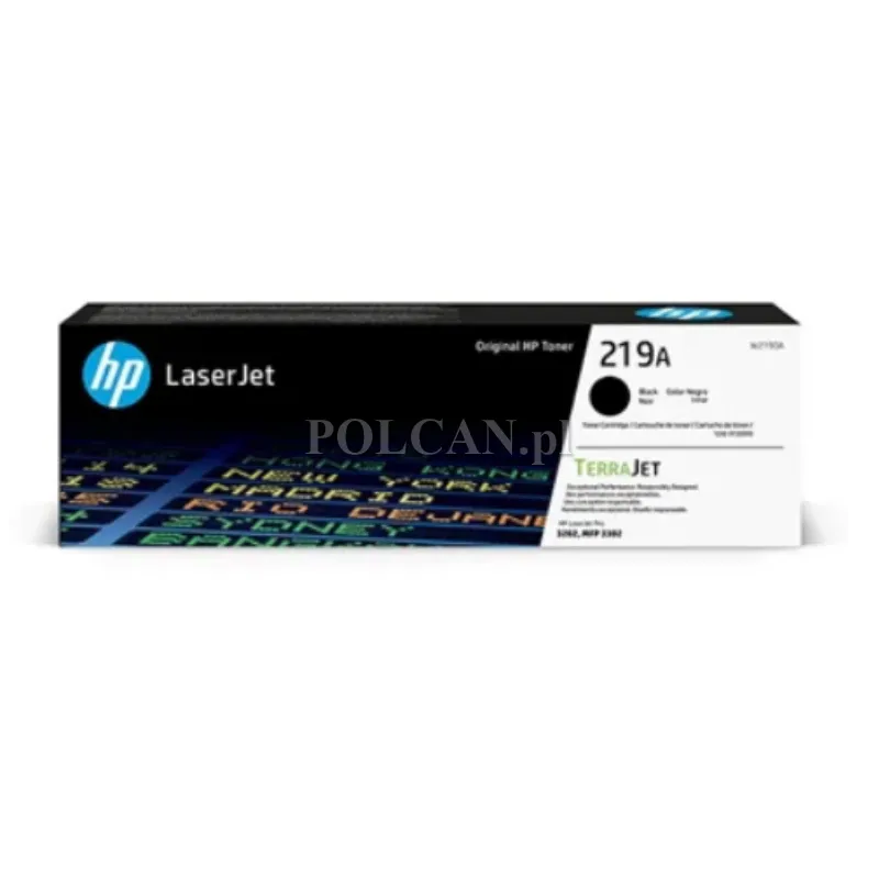 Toner HP 219A do Color LaserJet Pro 3302fdwg/3202dw| black | 1 300 str. W2190A