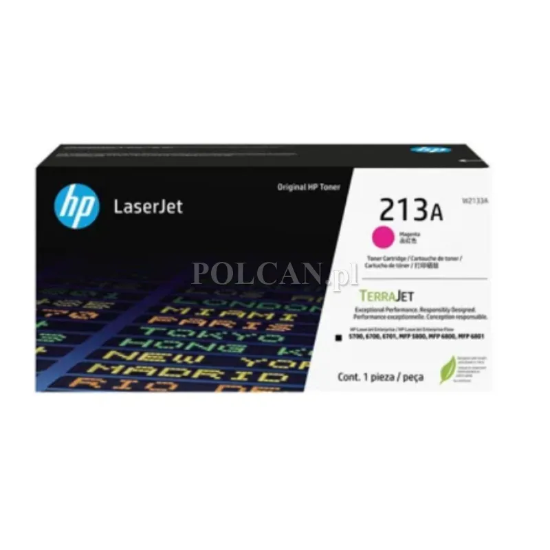 Toner HP 213A do Color LaserJet Enterprise 5700dn/6701dn| magenta | 3 000 str. W2133A