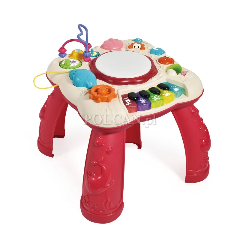 Stolik edukacyjny dla dzieci czerwony HN160864_CZ