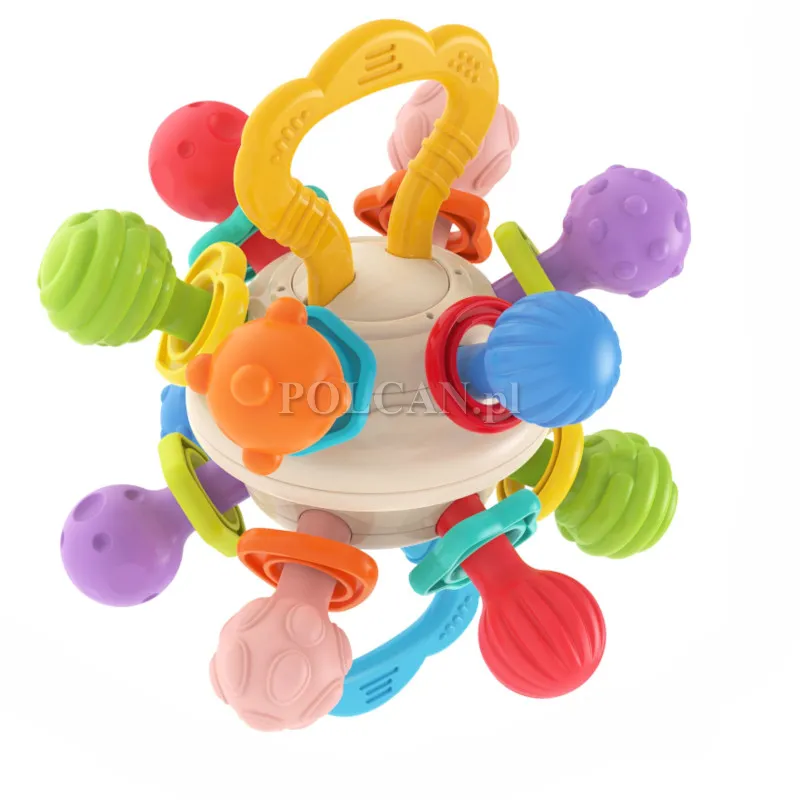 Piłka sensoryczna gryzaczek wiele faktur HE0194