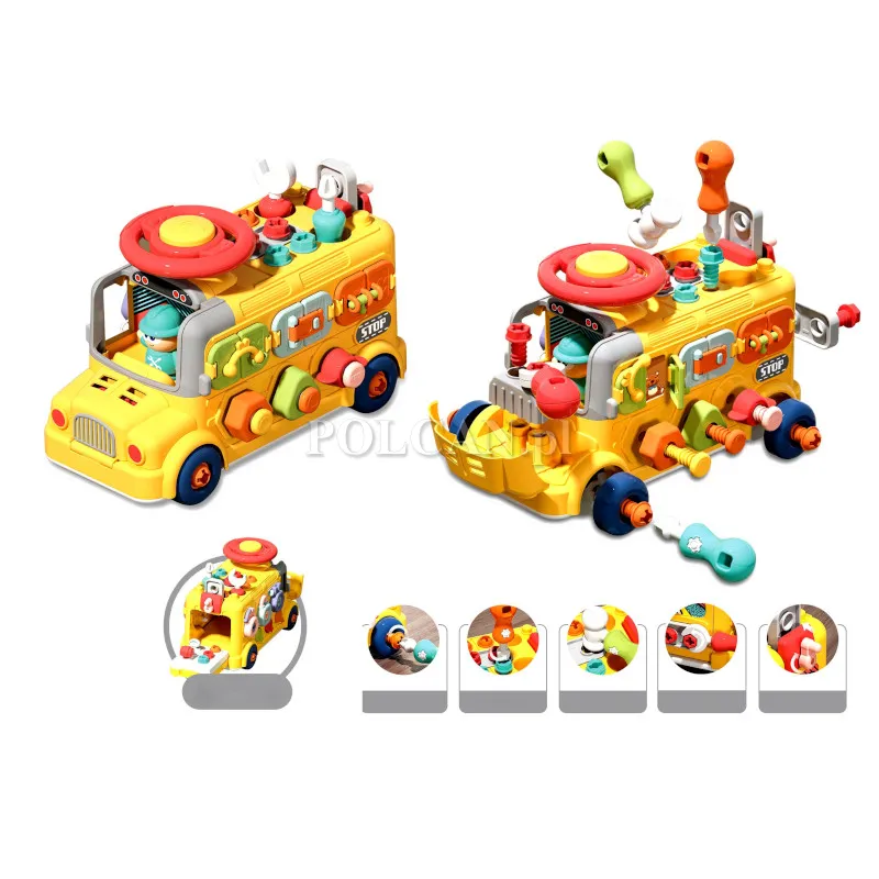 Autobus skr�cany edukacyjny ��ty YE2502256