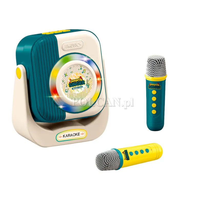 Zestaw do karaoke dla dzieci dwa mikrofony YQ2501156