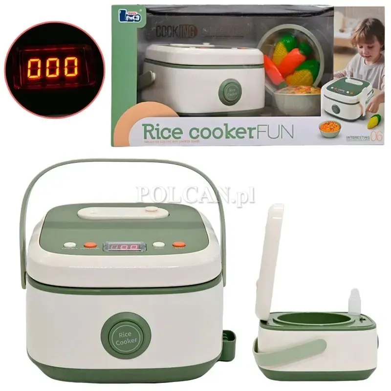 Zabawkowy ryżowar z akcesoriami dla dzieci HN183565