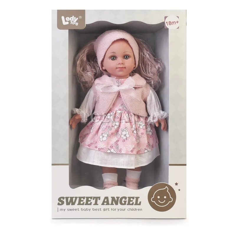 Lalka Sweet Angel 38 cm w r�owej sukience ART_169182