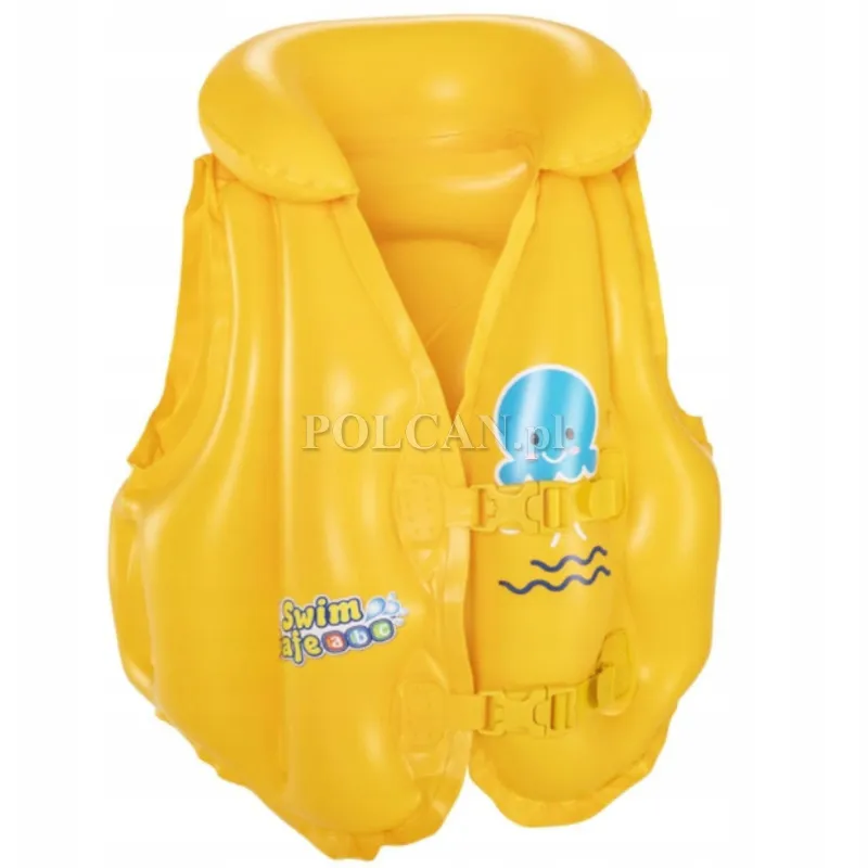 BESTWAY Kamizelka do nauki p�ywania ��ty 51x46 cm 32034 10847