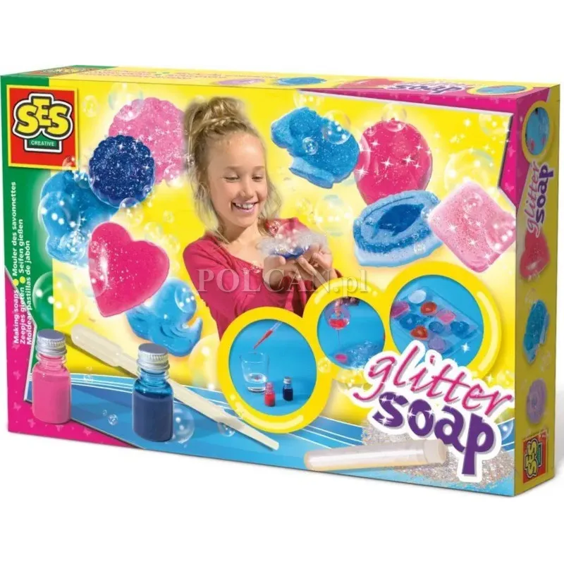 SES Creative Zr�b w�asne brokatowe myde�ka 00910