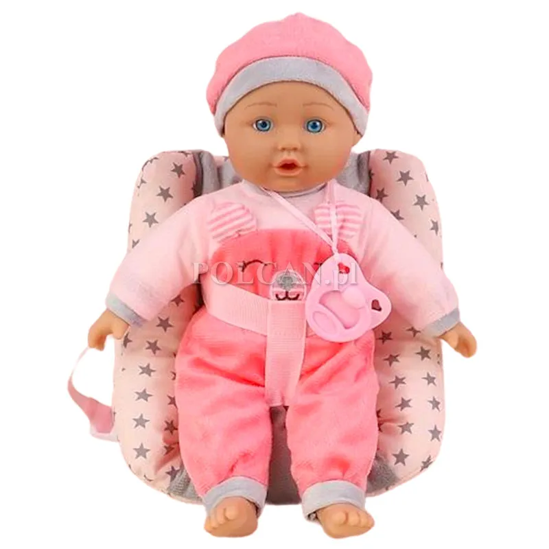 SMILY PLAY Lalka Bobas Julka z noside�kiem r�owa 2 lata+ SP84488  AN01