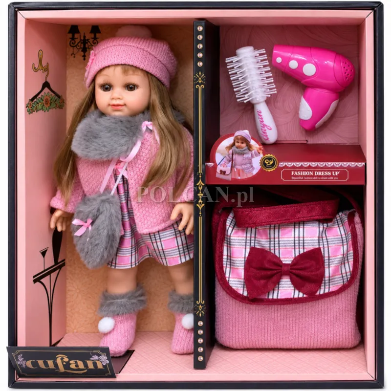Lalka modowa 38 cm Pola z akcesoriami eleganckie opakowanie ST0459522SE-W
